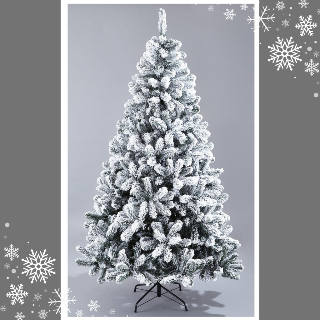 Flocked Christmas Tree Ideas