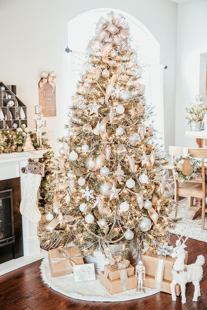 Gold and Silver Christmas Tree Ideas