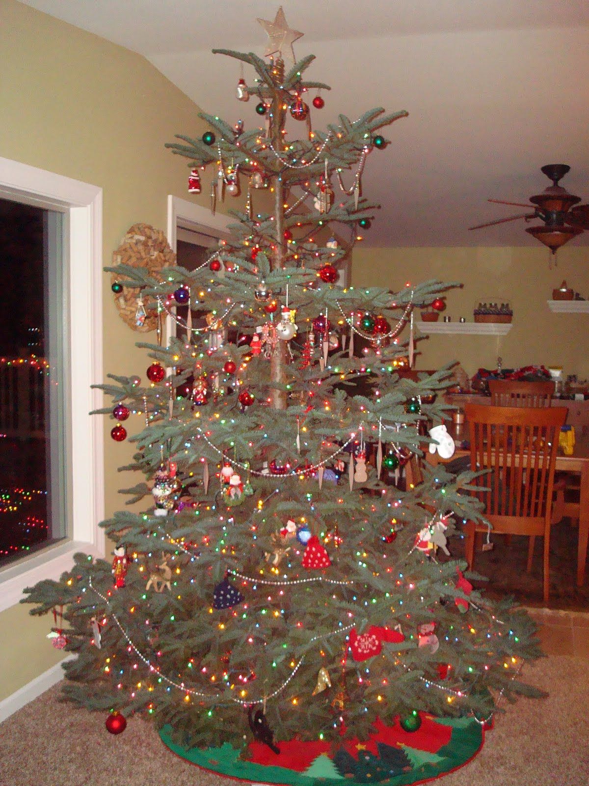 Noble Fir Christmas Tree Decorating Ideas