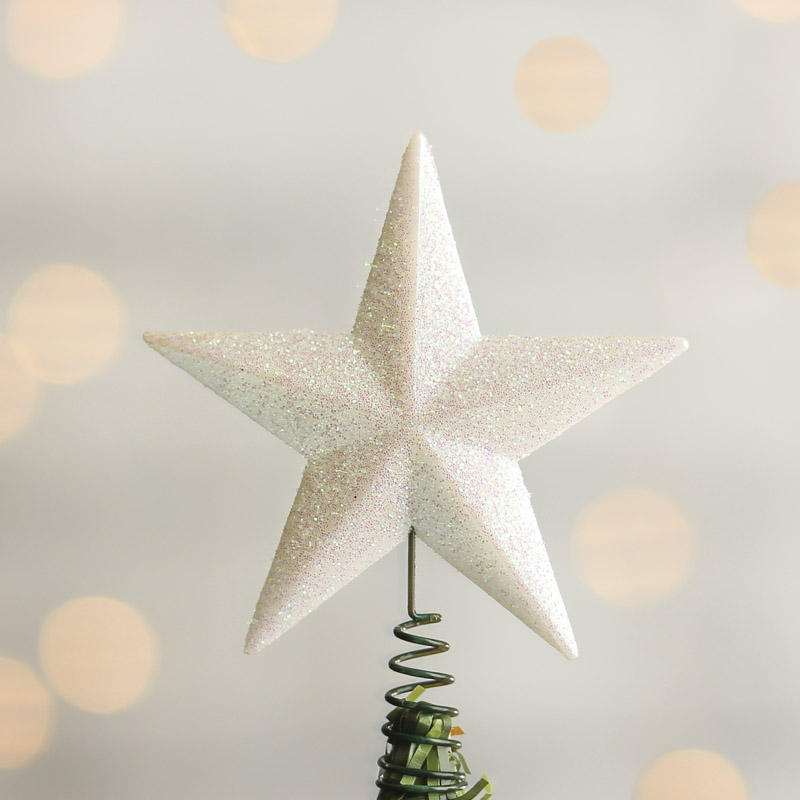 White Christmas Tree Star Ideas