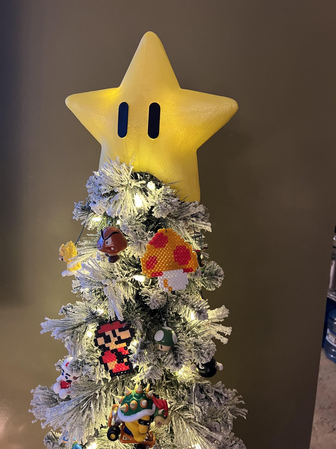 Super Mario Christmas Tree Ideas