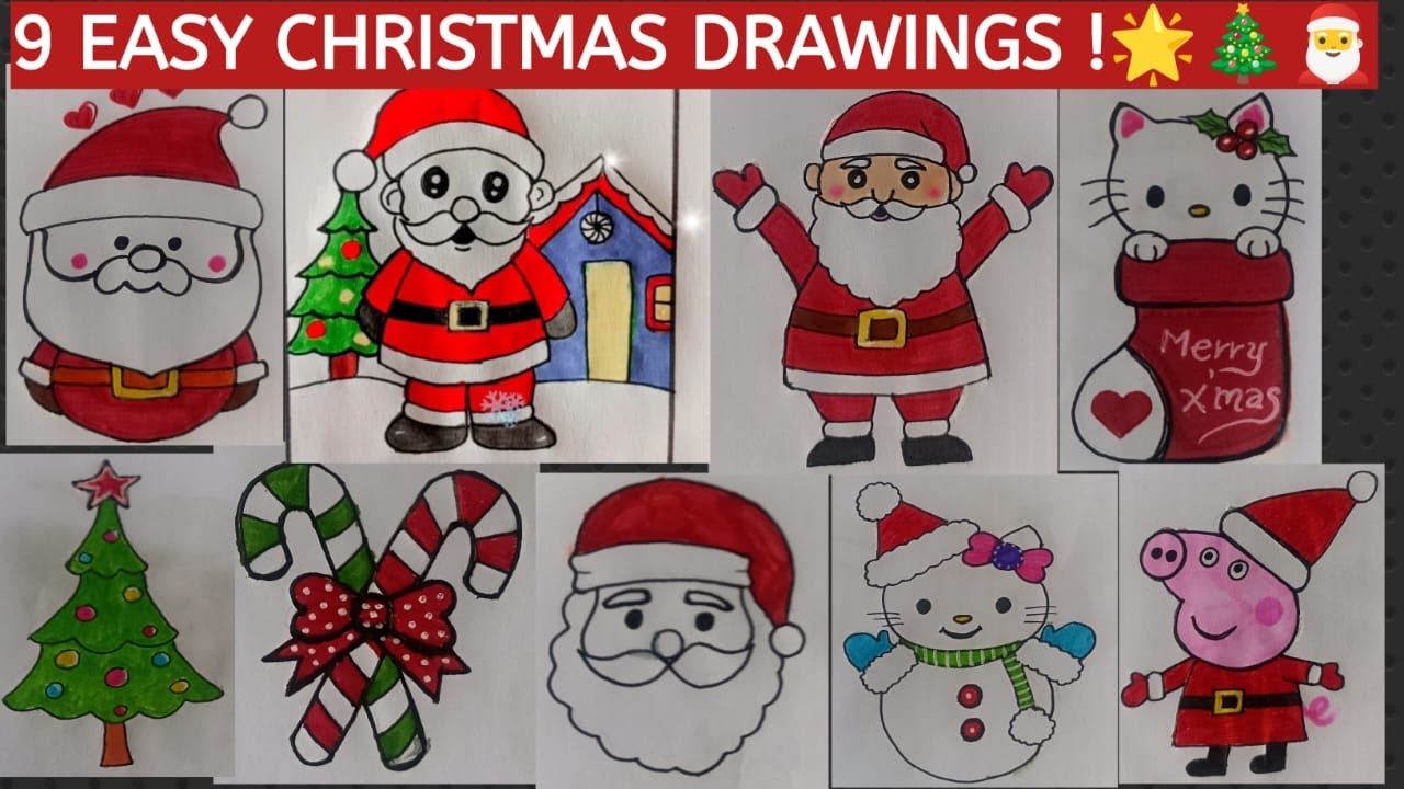 Christmas Drawings Photos