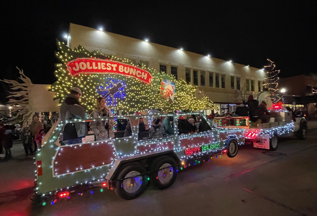 Jamestown Christmas Parade Floats