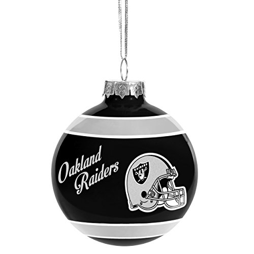 Oakland Raiders Christmas tree ornaments